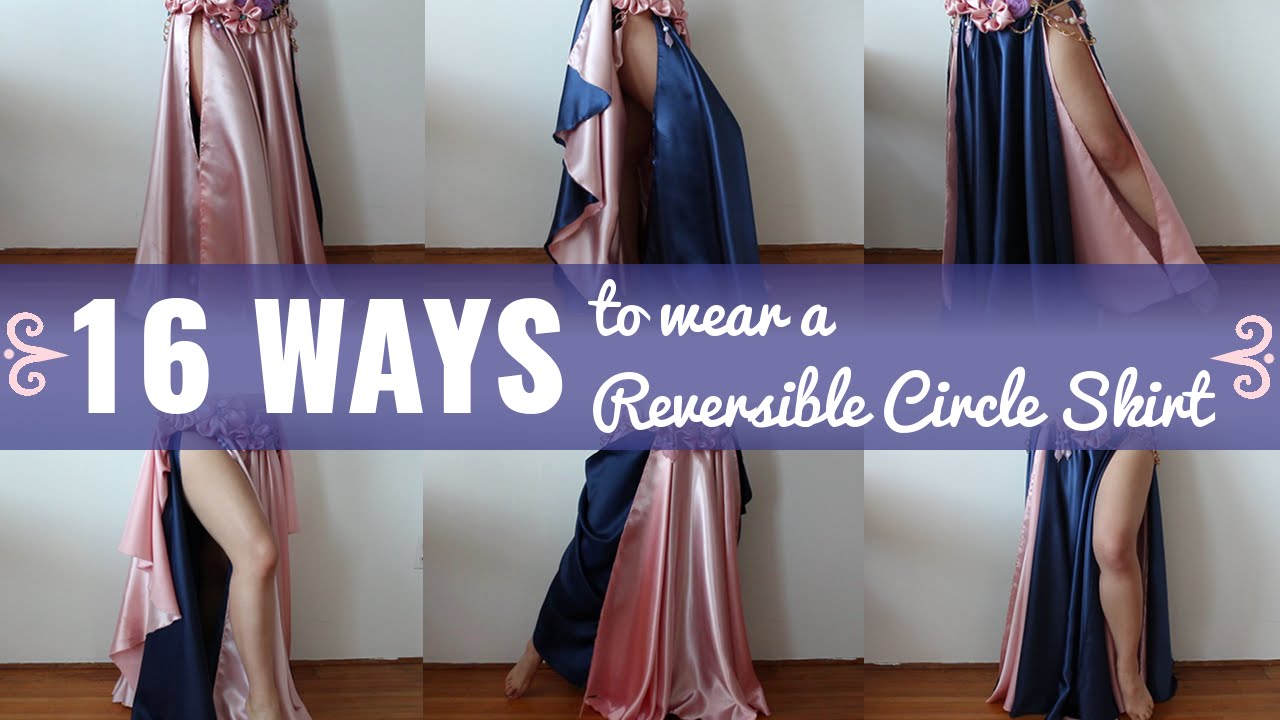 16 ways to wear a reversible circle skirt!