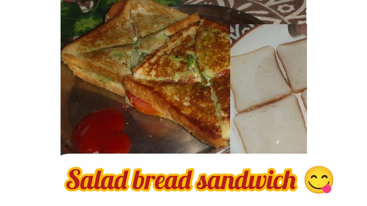 #testy #food ##bread salad Sandwich 🥪#how to make bread sandwich #sandwich kasa tayar karaycha