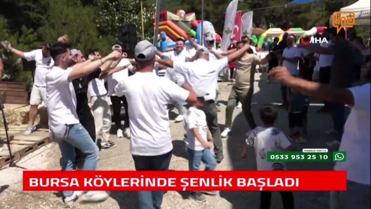 BURSA KÖYLERİNDE ŞENLİK BAŞLADI