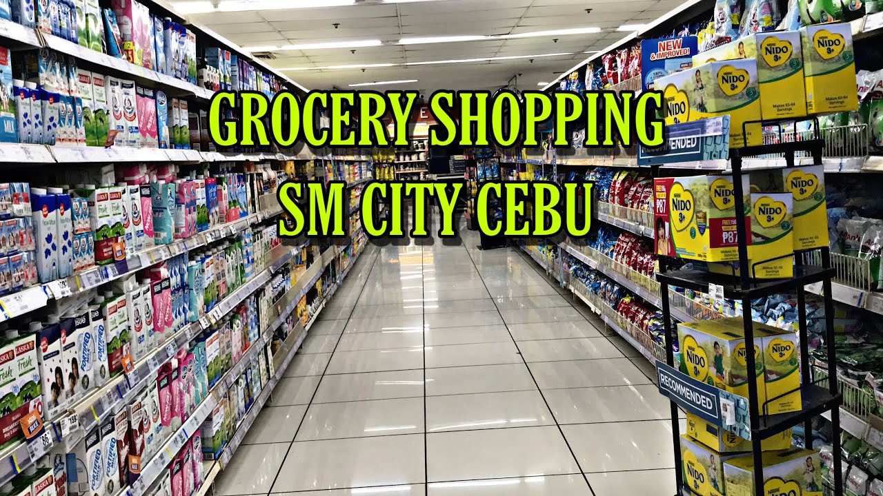 GROCERY SHOPPING||SM CITY CEBU
