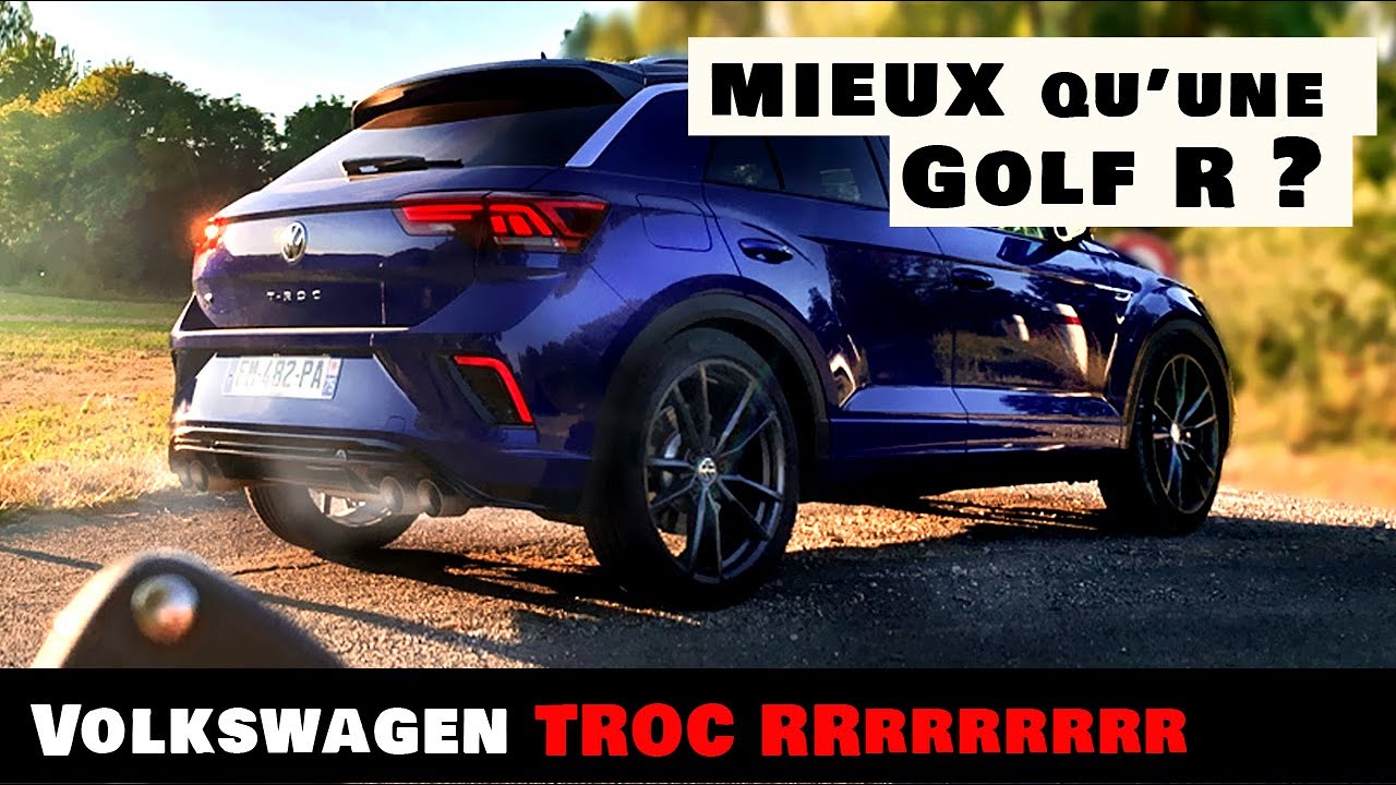 Essai VOLKSWAGEN T-ROC R Akrapovic 🔥 300 CH : Une GOLF R en mode SUV ?