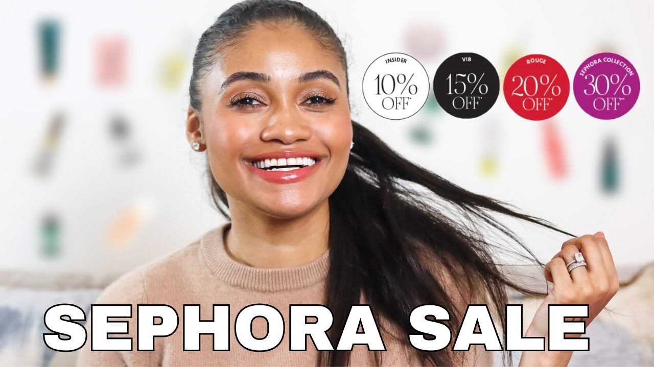 SEPHORA SAVINGS EVENT CLEAN BEAUTY RECOMMENDATIONS // my Sephora sale skin and hair recommendations!