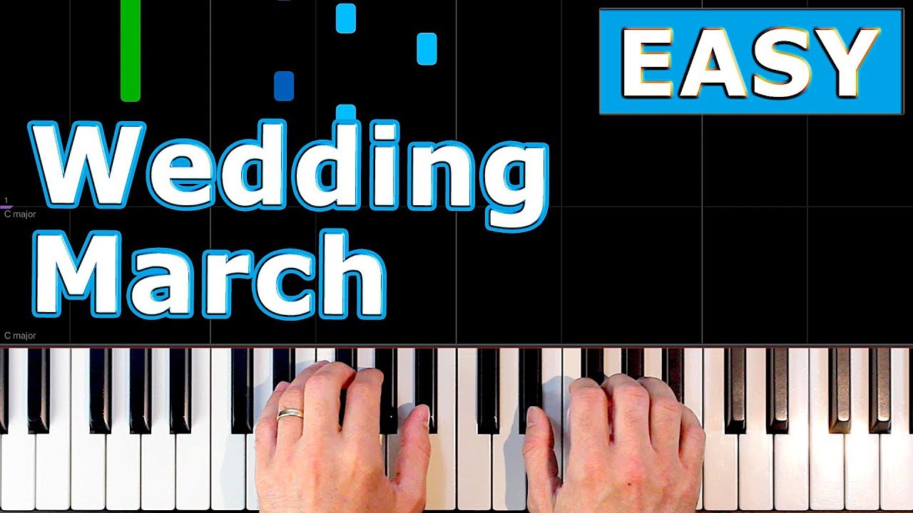 Mendelssohn - Wedding March - EASY Piano Tutorial