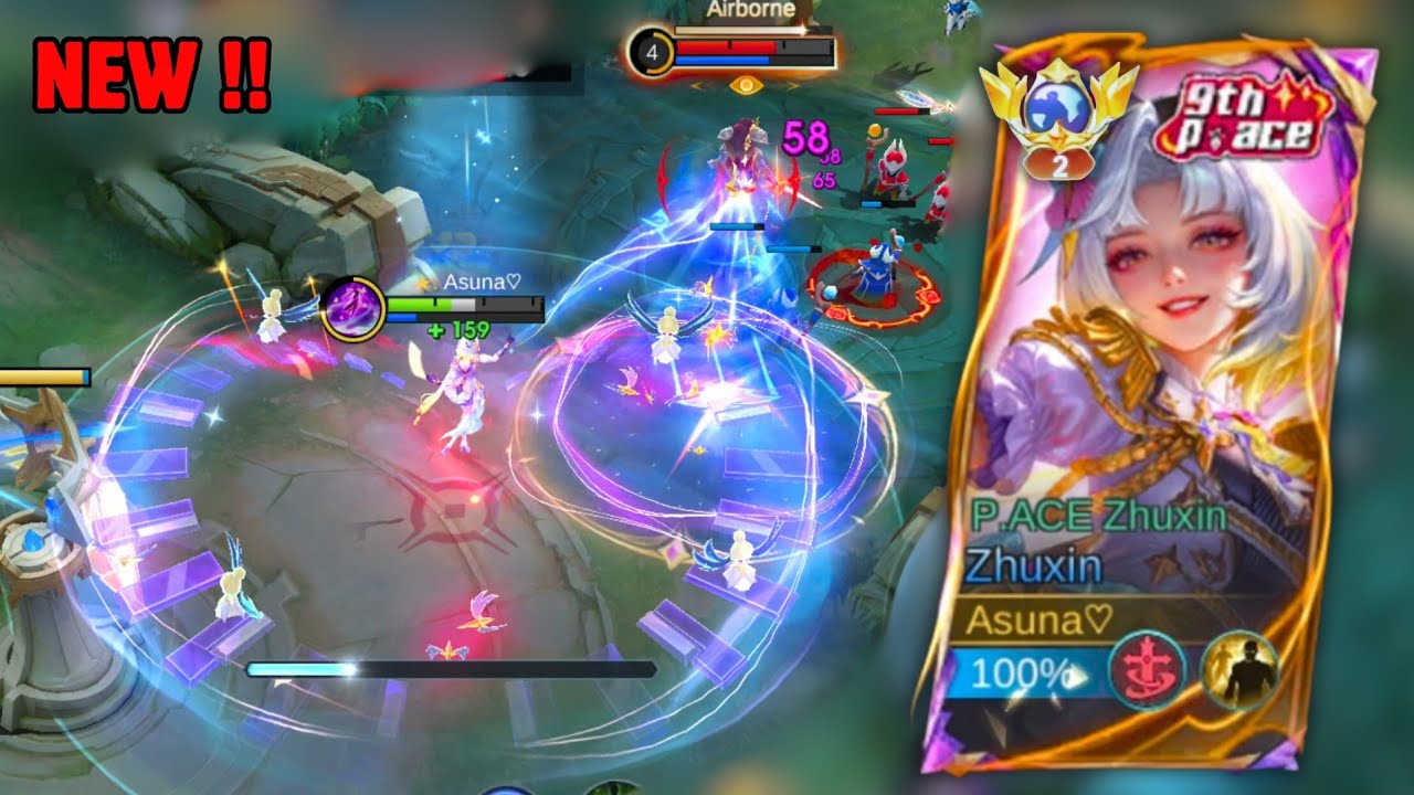 Finally!! P.ACE Zhuxin skin Gameplay IS HERE !! Zhuxin Mobile Legends