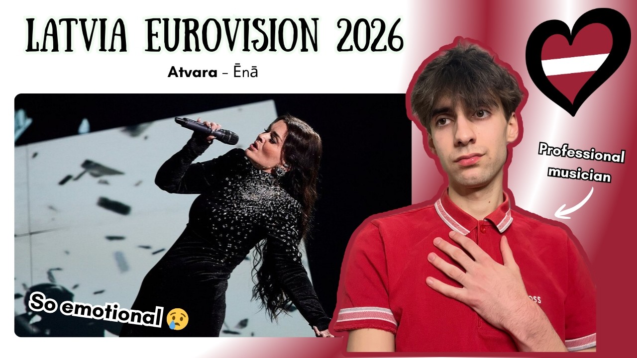 CLASSICALLY TRAINED MUSICIAN REACTS TO ATVARA ‘ĒNĀ’ 🇱🇻 | Latvia Eurovision 2026 reaction & analysis