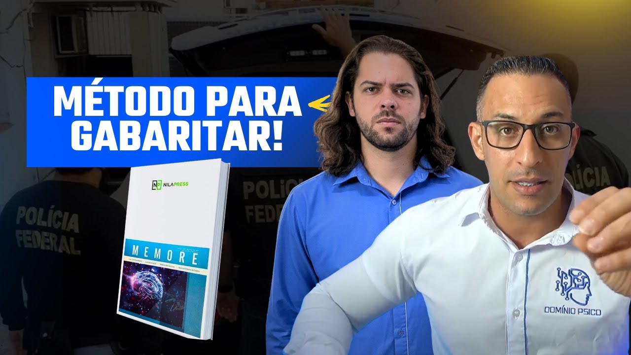 Como gabaritar o teste MEMORE - Novidade concurso PF Cebraspe