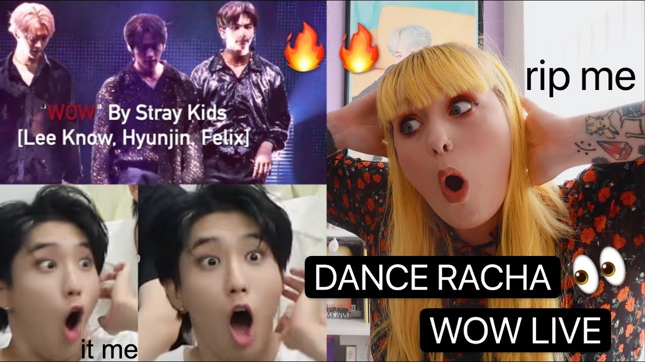 STRAY KIDS | DANCE RACHA 'WOW' FANCAM REACTION! holy heck