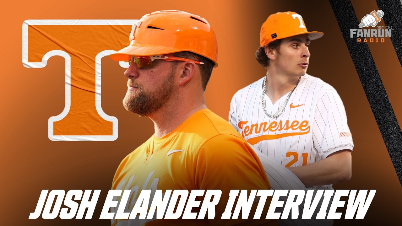 Tennessee Baseball Head Coach Josh Elander joins The Drive