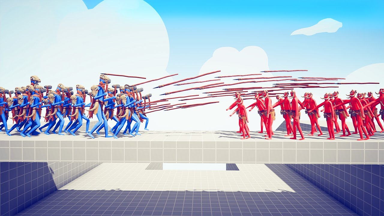 50x MELEE vs 50x RANGED TOURNAMENT#13 | TABS - Totally Accurate Battle Simulator