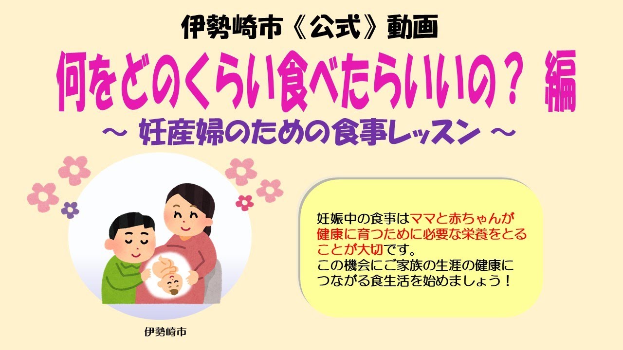 1.妊娠中の食事（何をどれくらい食べたらいいの？編）