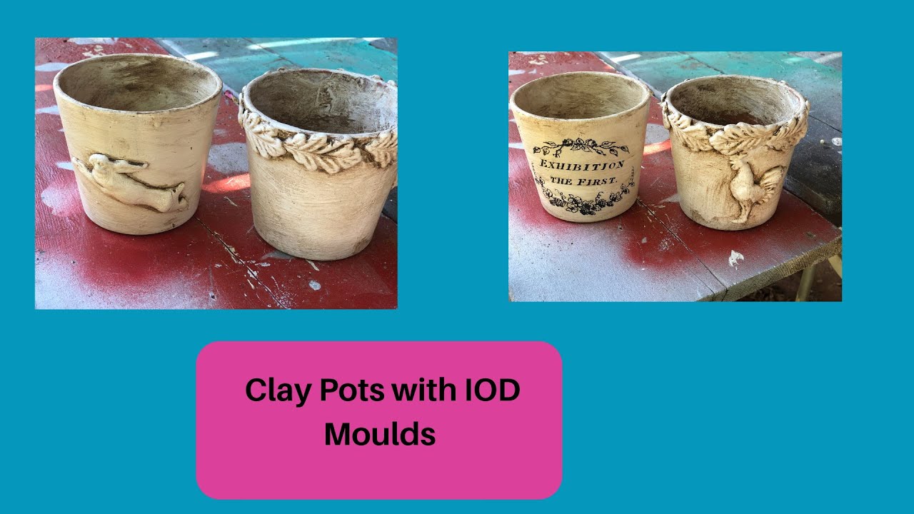 How to create IOD Clay Pots
