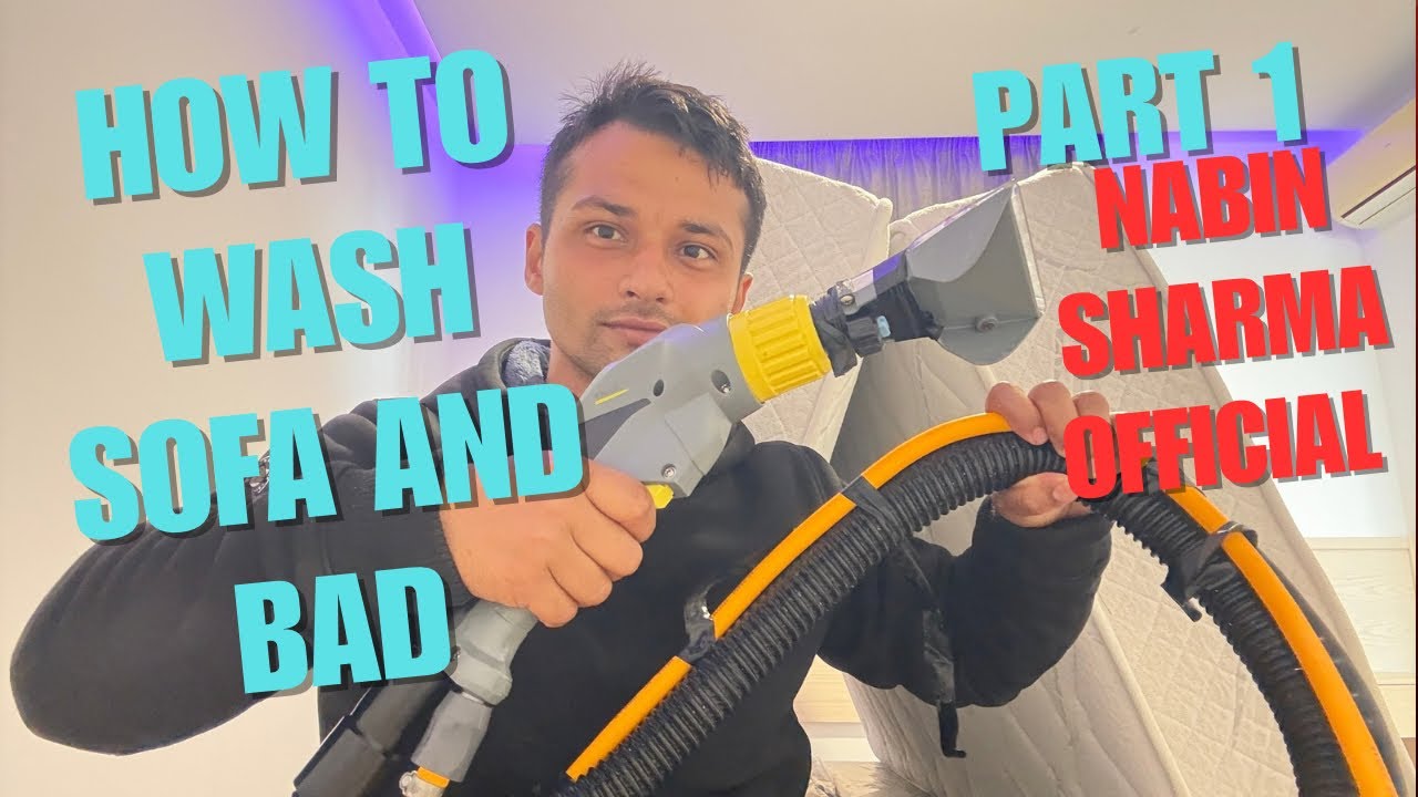 how to wash sofa and bad in europe #cypurs #mantanasjob #europe #badcling #sofacling