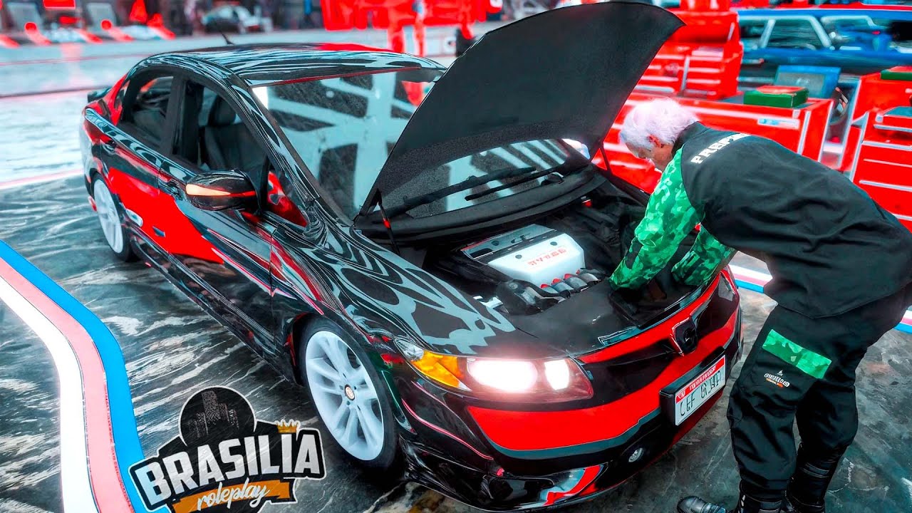Kit Turbo + FT450 no Honda CIVIC SI - Brasília RP #7