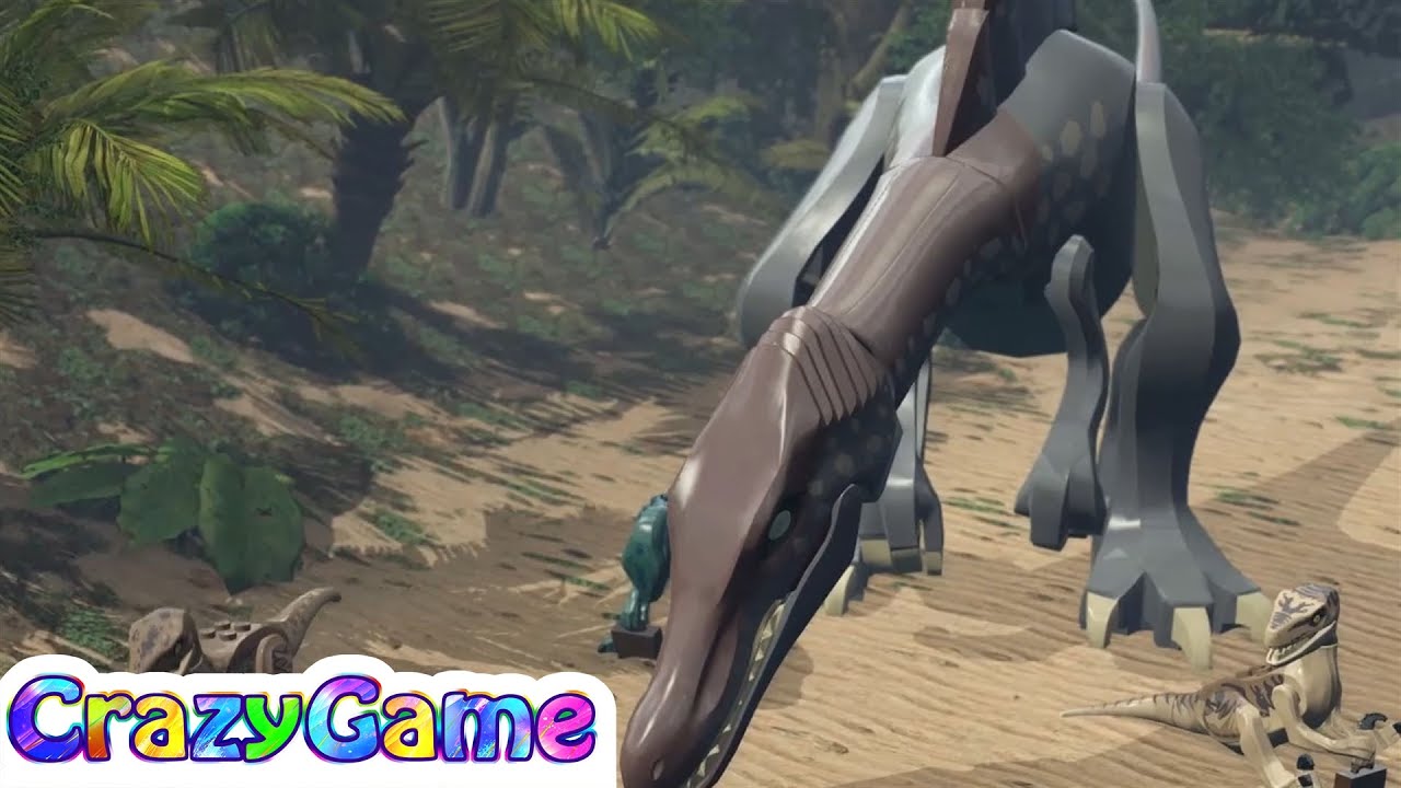 #Lego Jurassic World 100% Guide #20 The Bird Cage (Minikits, Spinosaurus)