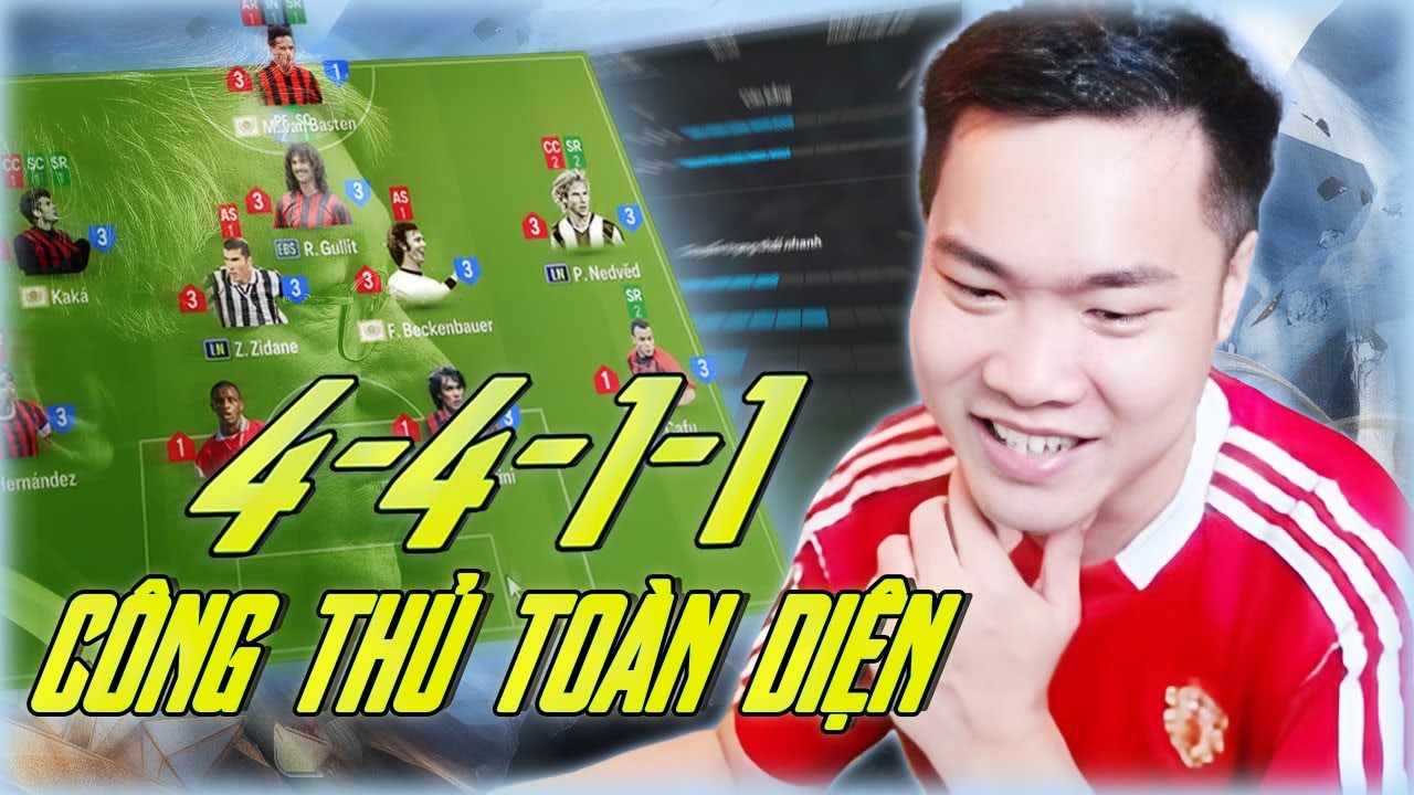 NHÀ CẦM QUÂN TÀI BA VỚI SƠ ĐỒ 4-4-1-1 THẤM NHUẦN TƯ TƯỞNG CÔNG THỦ TOÀN DIỆN | Tabi Tuấn Anh