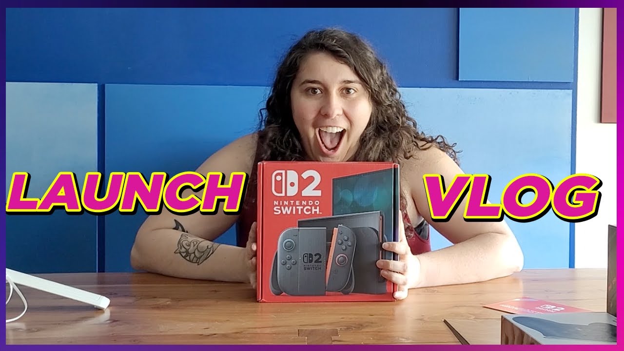 Nintendo Switch 2 Launch Day: SGKVlogs