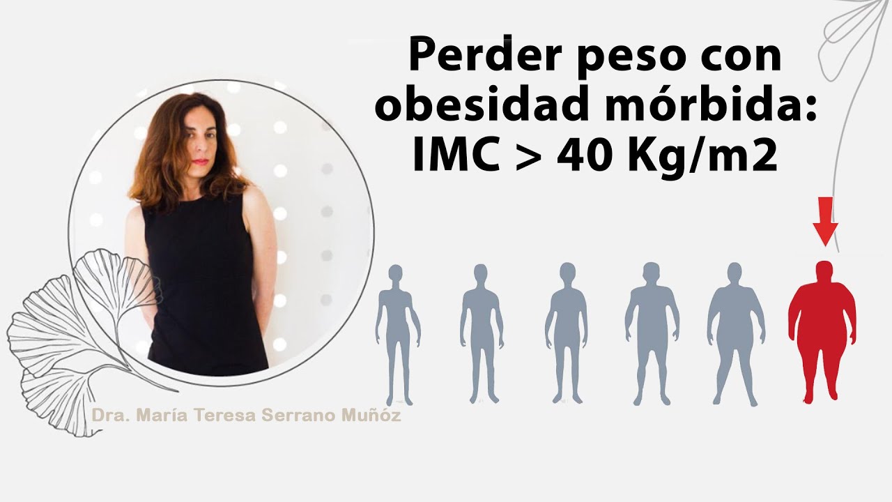 Perder peso con obesidad mórbida: IMC mayor a 40 Kg/m2