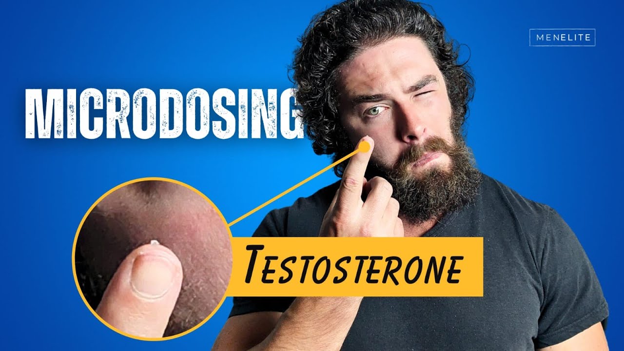 Microdosing testosterone sublingually