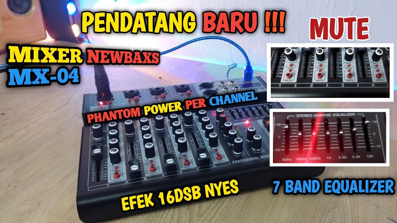 MIXER NEW BAXS MURAH BANYAK FITURNYA | PERANG HARGA