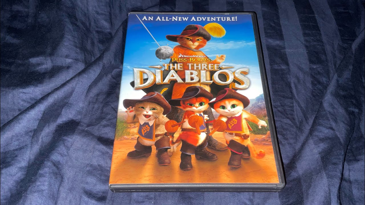 Opening to Puss in Boots: The Three Diablos 2012 DVD