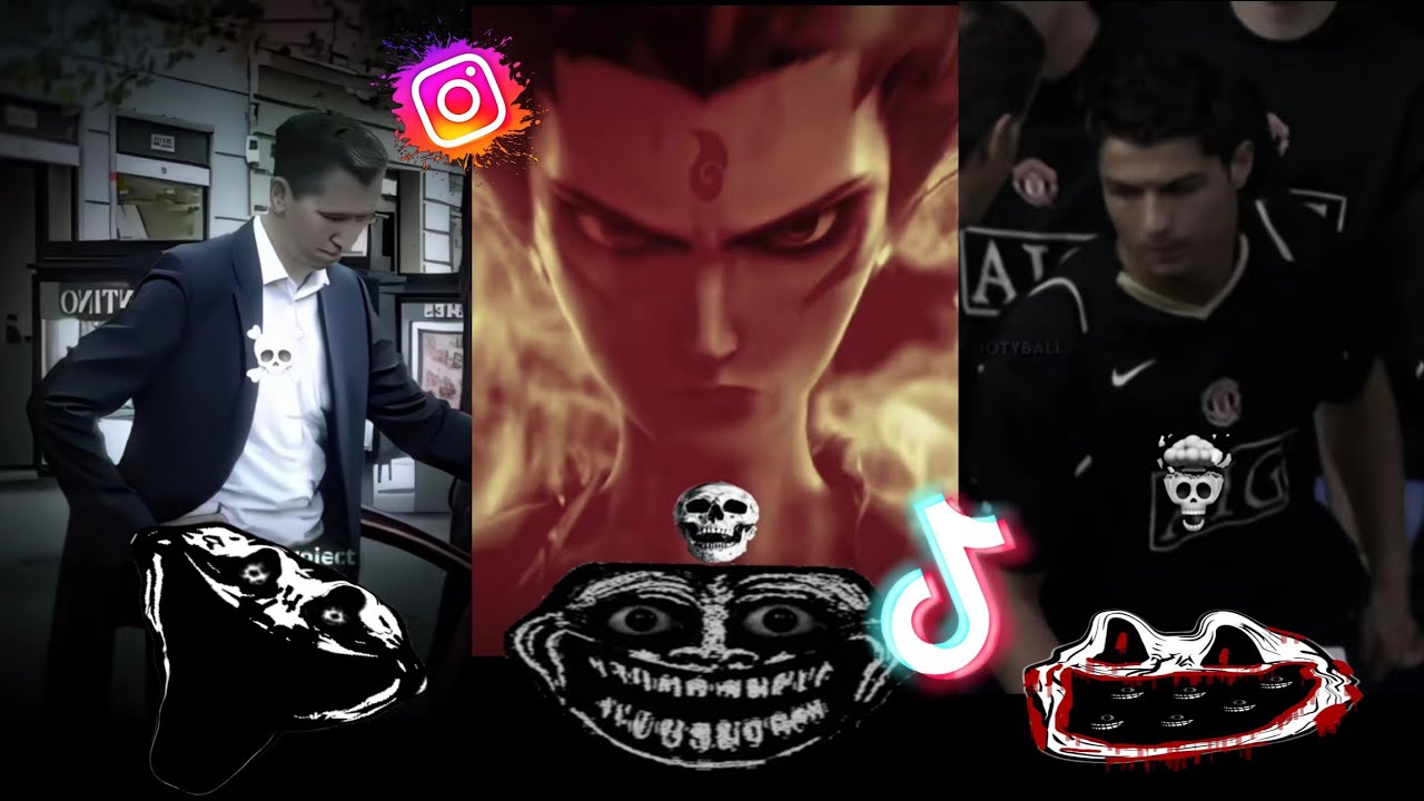 TikTok troll face sigma compilation🥶|coldest compilation OAT|#41