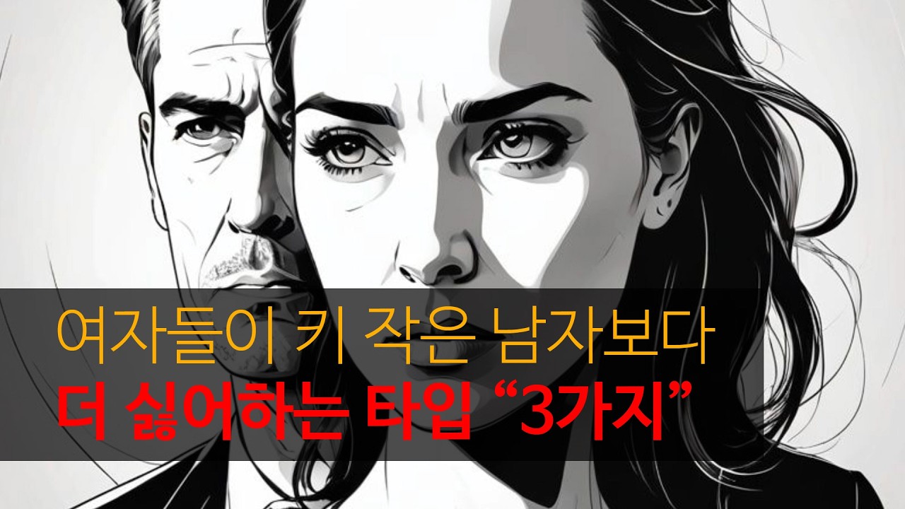 (full ver.) 여자들이 키 작은 남자보다  더 싫어하는 타입 