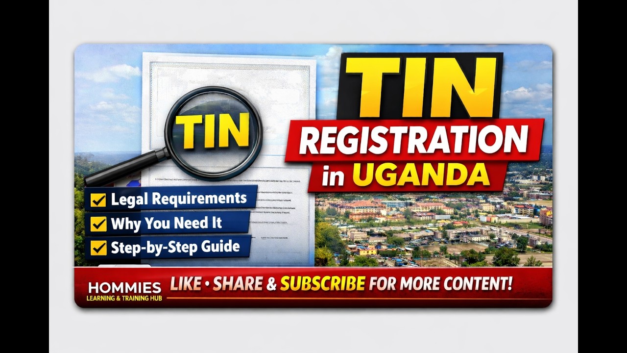 TIN Registration in Uganda | Legal Requirements |Step-by-Step Individual TIN Application Guide