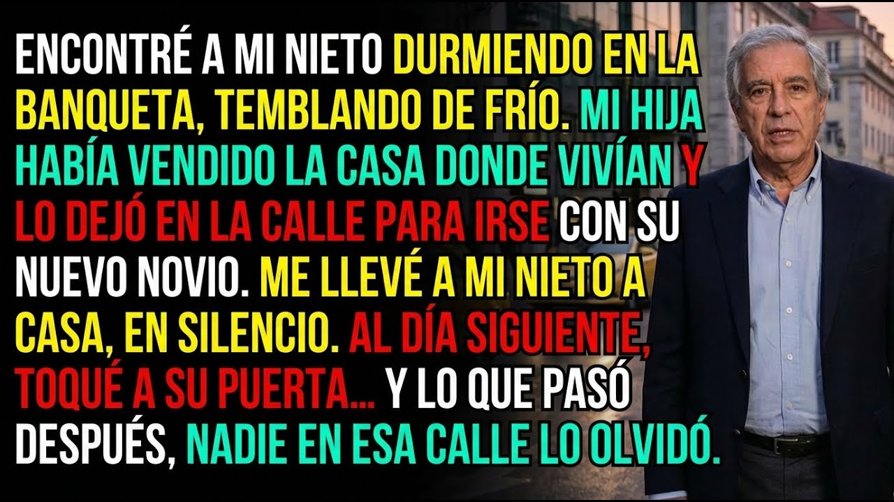 Mi hija vendió la casa y dejó a mi nieto en la calle. Lo que hice después, nunca lo olvidará.