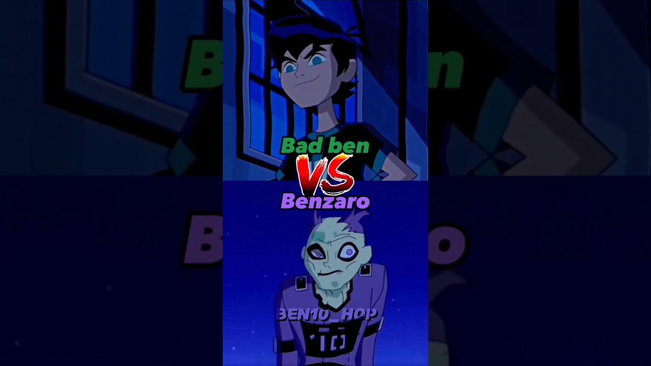 bad ben VS benzarro #ben10 #ben10omniverse