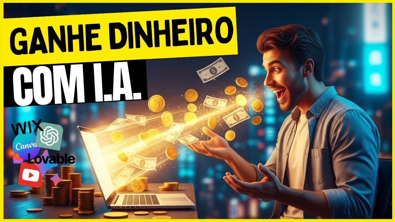 💰 COMO GANHAR DINHEIRO com IA AINDA HOJE (Usando ChatGPT, Criando Sites e Muito Mais!)