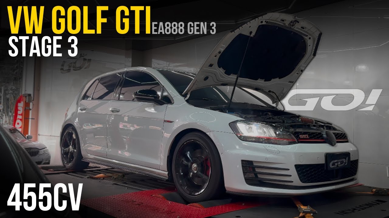 VW Golf GTI ea888 Gen 3 - Stage 3 455 cavalos 🔥