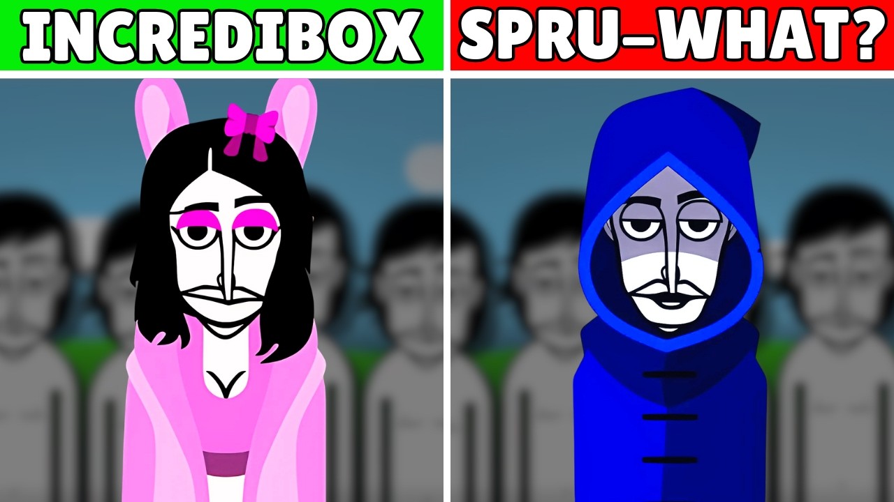 Incredibox - SPRU-what? | All Characters Comparison + Bonus