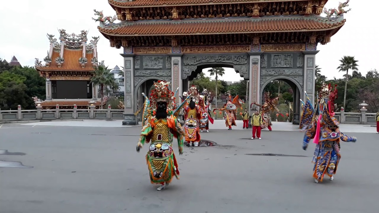 林口南北管藝術研究會－林口寶樂軒參與竹林山觀音寺新春南巡進香起馬