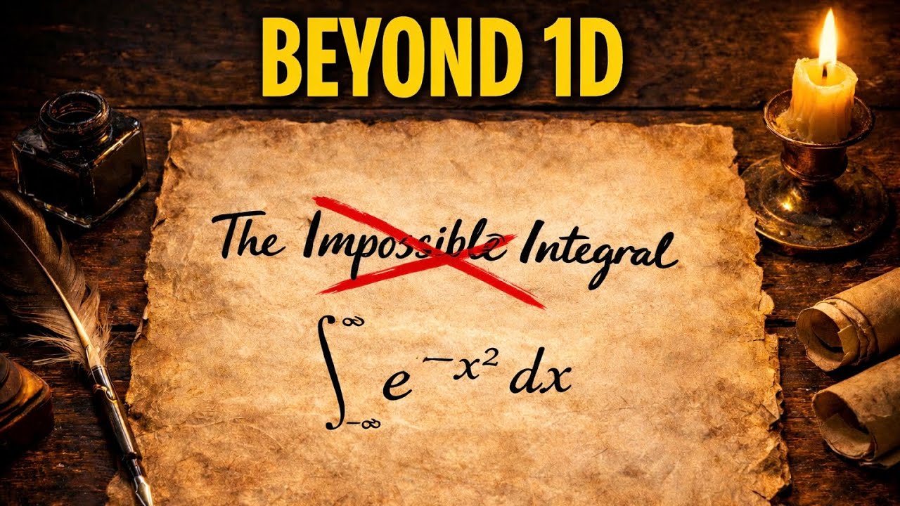 The Impossible Integral (How to Escape the 1st Dimension)