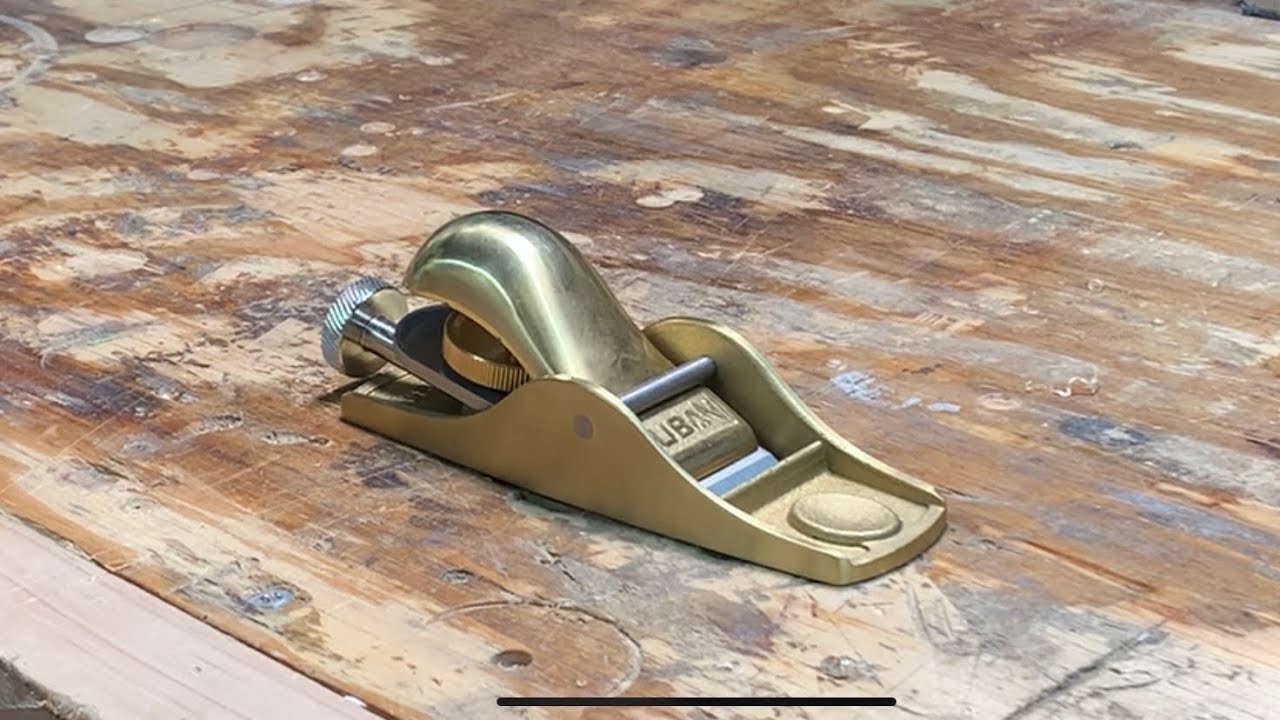 Luban No 102 Bronze Block Plane Initial Setup and Review