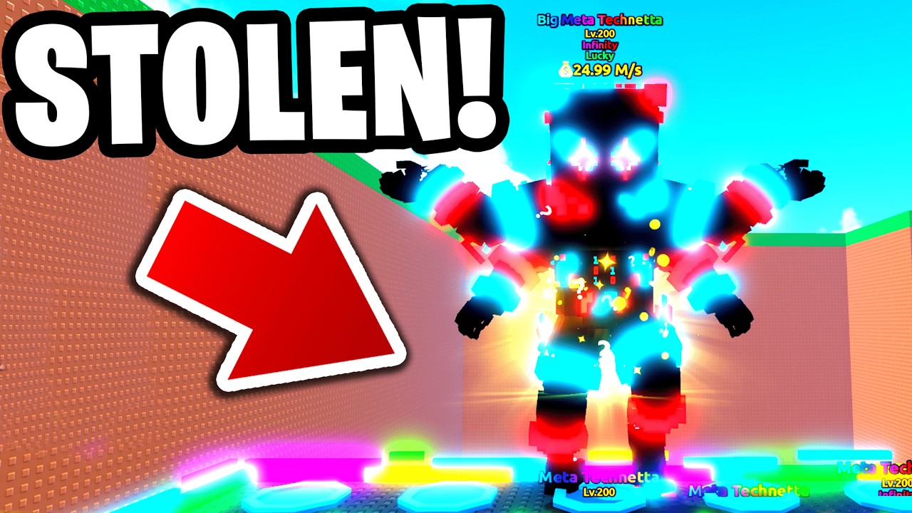My RAREST INFINITY Brainrot Got STOLEN in Escape Tsunami