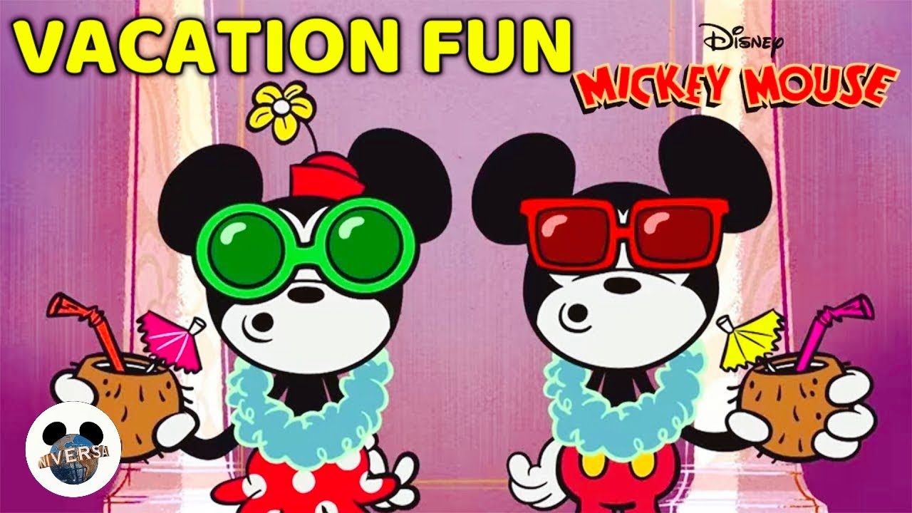 🏖 MICKEY & MINNIE in VACATION FUN | MICKEY ANIMATED SHORTS | Disney's Hollywood Studios 2023