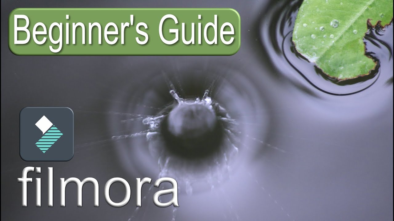 Filmora Tutorial - Windows Beginner's Guide