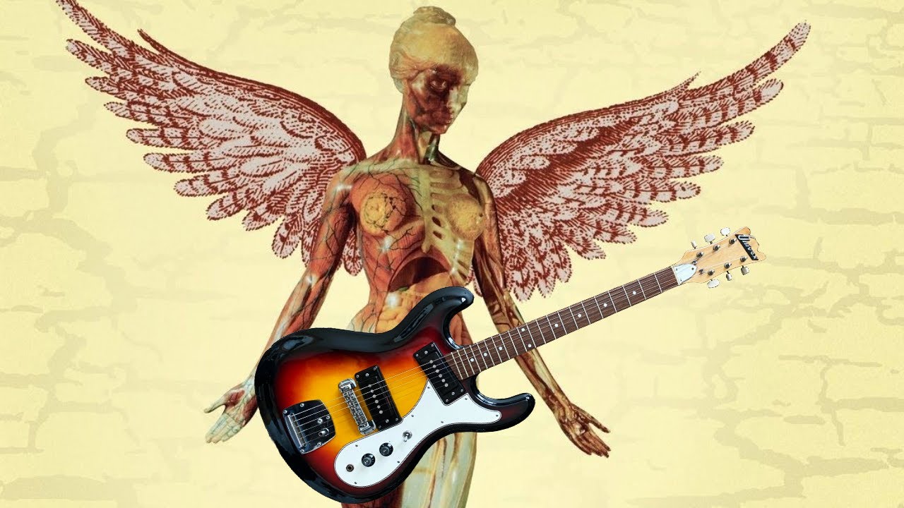 Nirvana In Utero Riffs with a Univox Phase II Hi Flier 