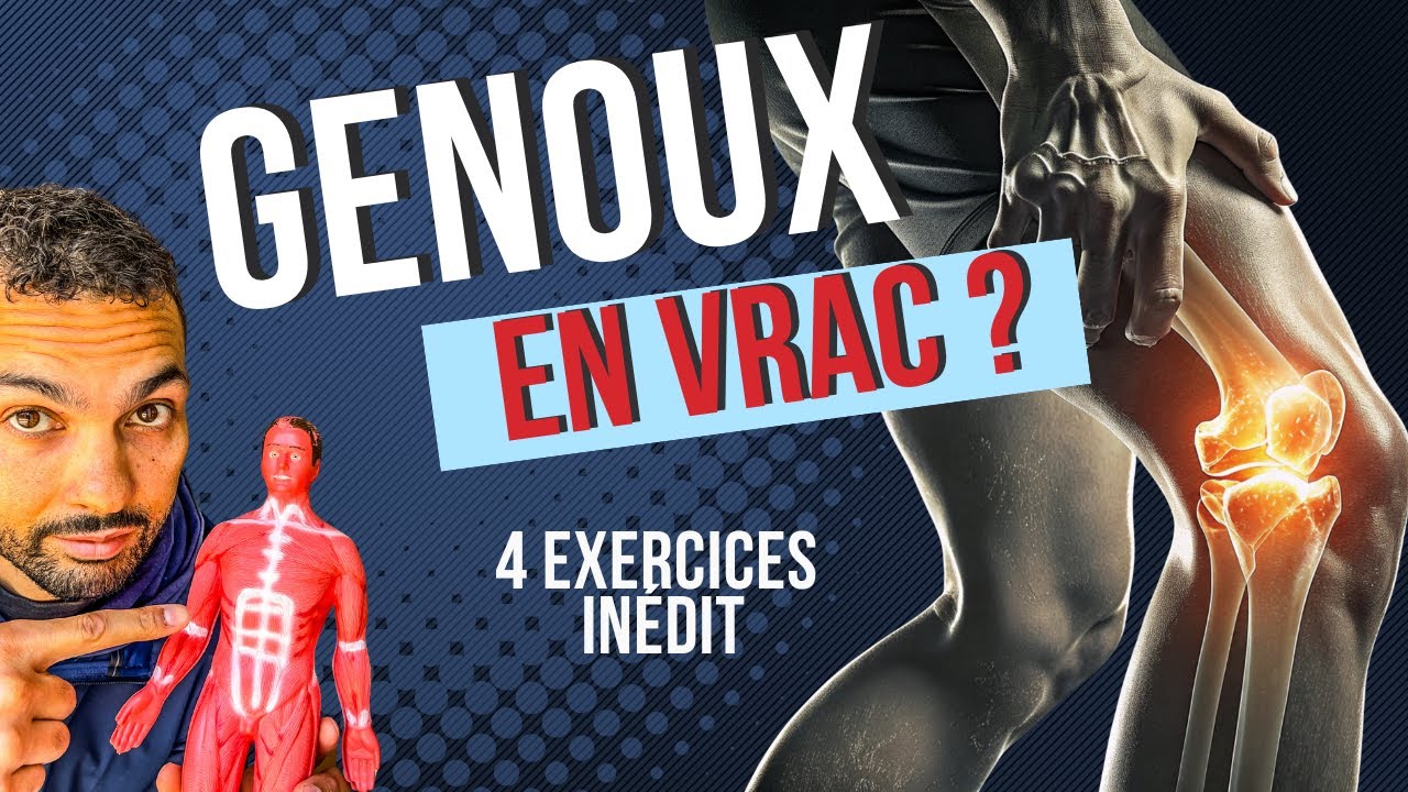 Douleurs aux genoux : 4 exercices que personne ne montre