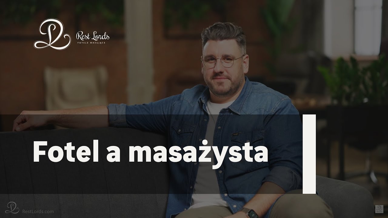 Masaż w fotelu masującym a wykonywany przez masażystę | Vlog Rest Lords