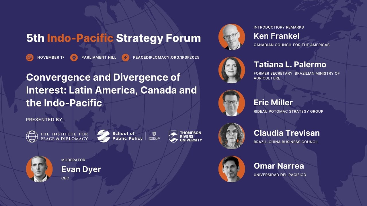 Convergence and Divergence of Interest: Latin America, Canada and the Indo-Pacific