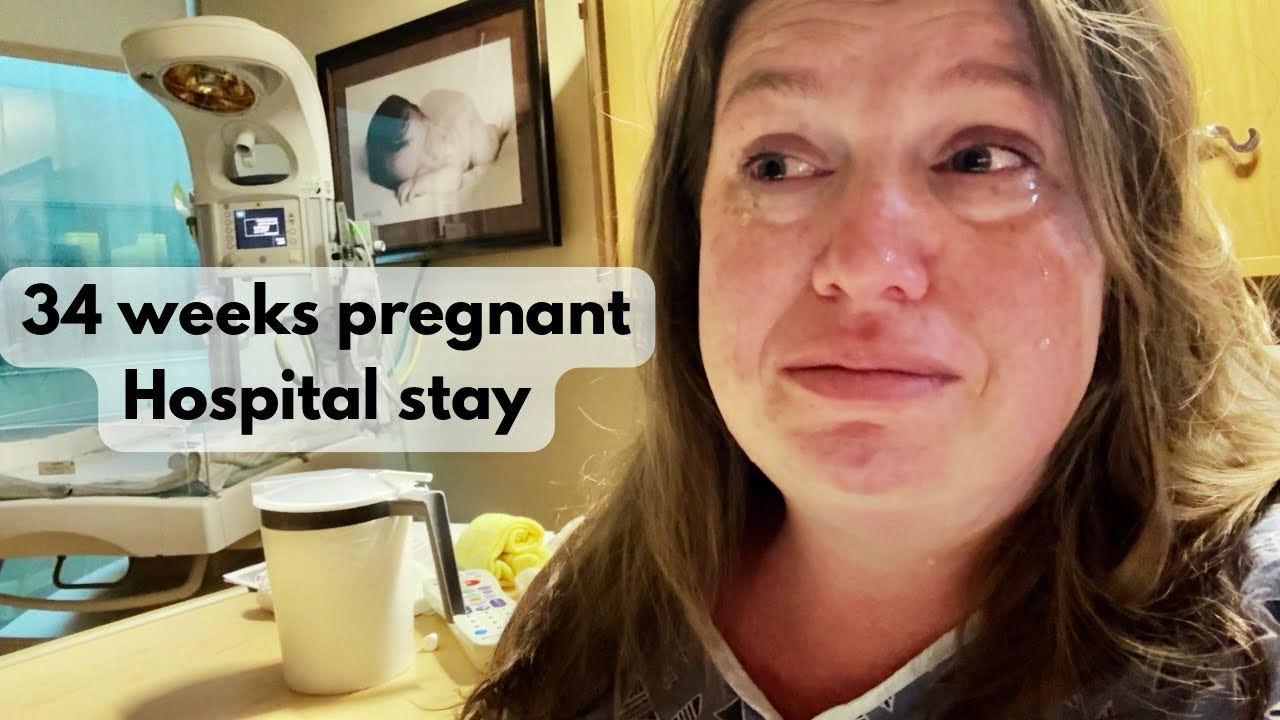 High Blood Pressure At 34 Weeks Pregnant! Hospital Update 34 weeks pregnant with baby #4