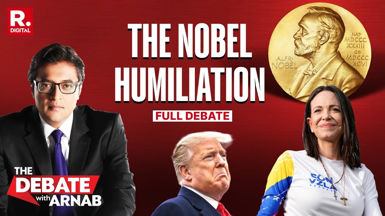 Debate With Arnab: Trump's Nobel Peace Prize Dream Crashes In Humiliation