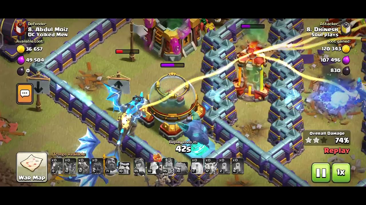 Coc attack 💣💣💣#clashofclans #coc #viral #trending 