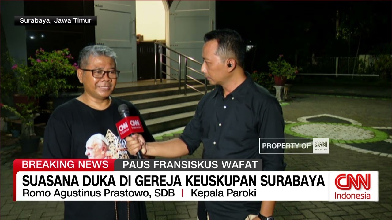 Suasana Duka di Gereja Keuskupan Surabaya