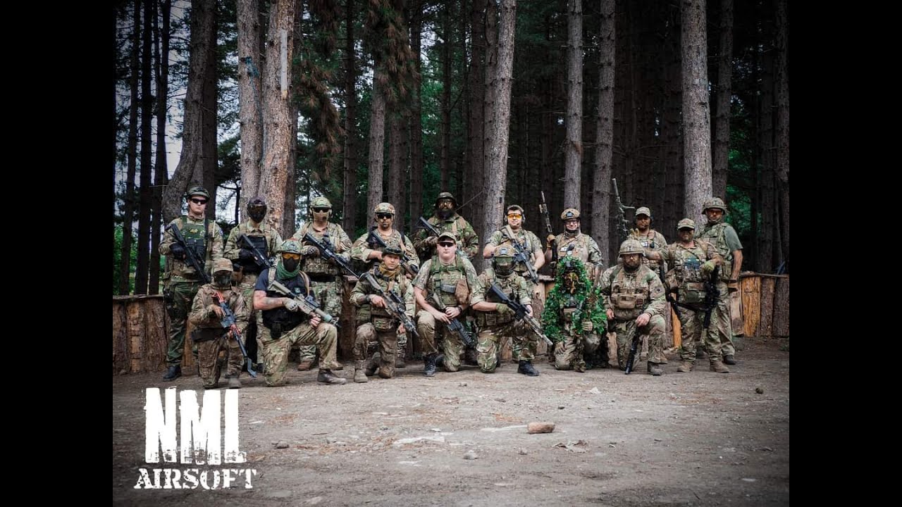 Airsoft sniper 1st Battlesim - AMS No Mans Land