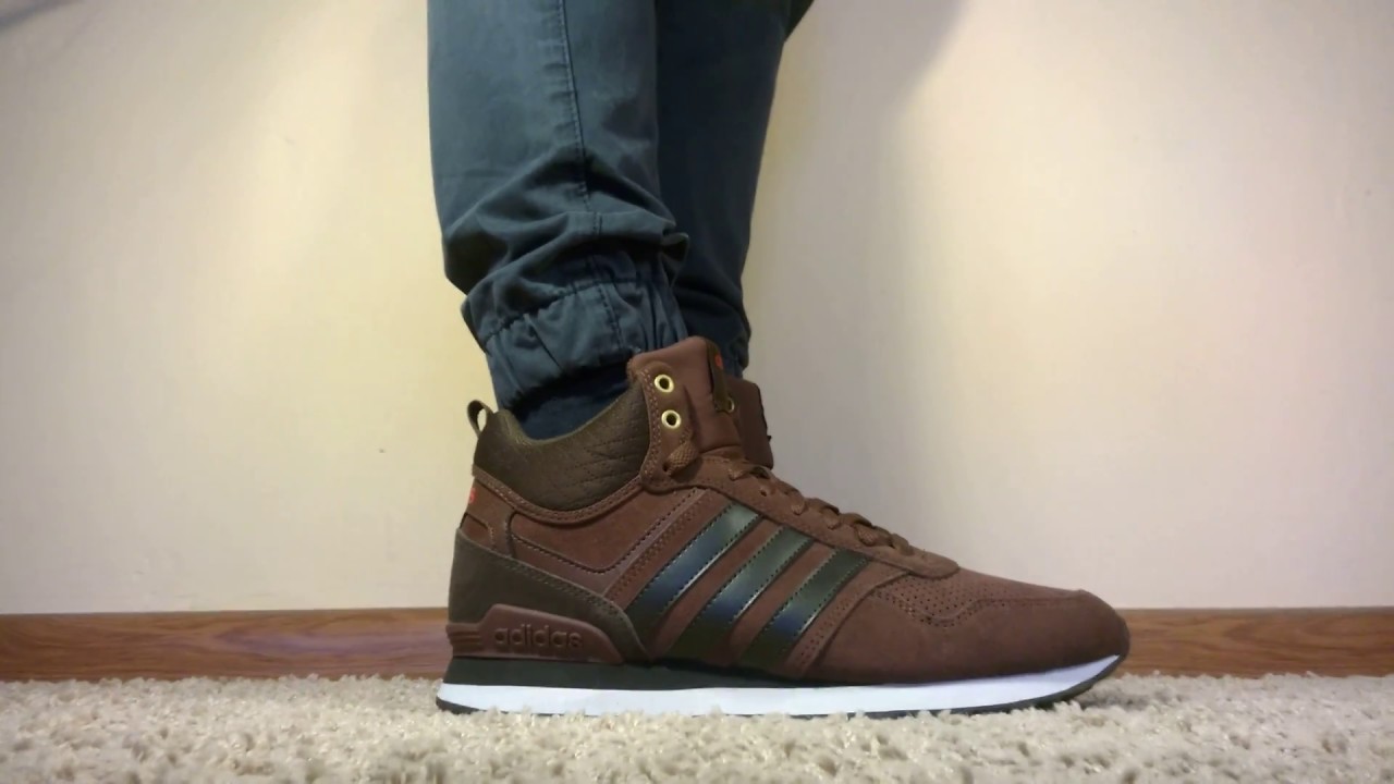 Buty/shoes Adidas Neo 10XT WTR MID AW5266 na nogach/on feet