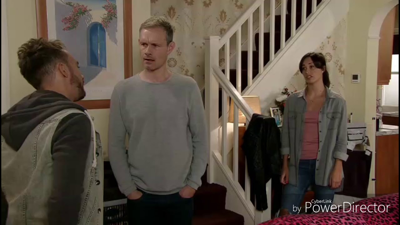 Coronation Street - Nick Reacts Over Learning David's Rape (26th October 2018)