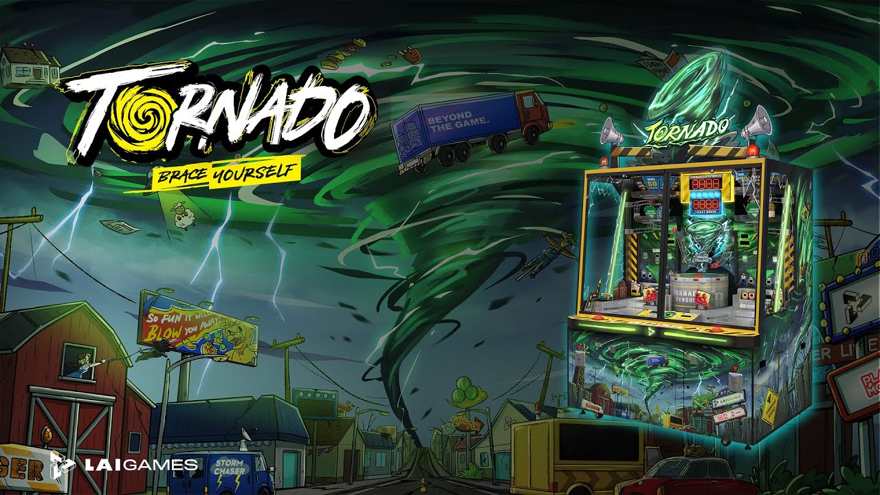 Tornado | LAI Games | Storm Chasing Coin Adventure